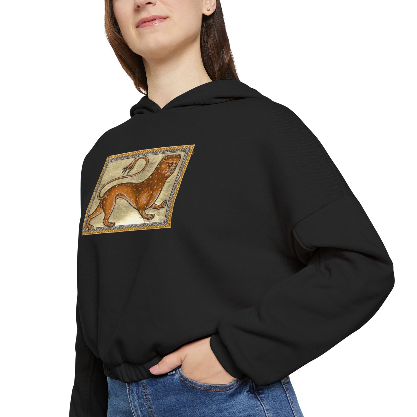 Totally a Lion Clinch Bottom Hoodie