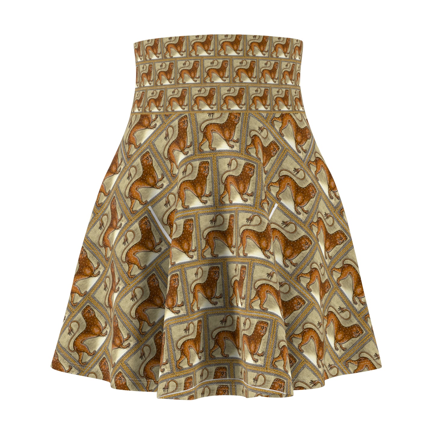 Totally a Lion Skater Skirt