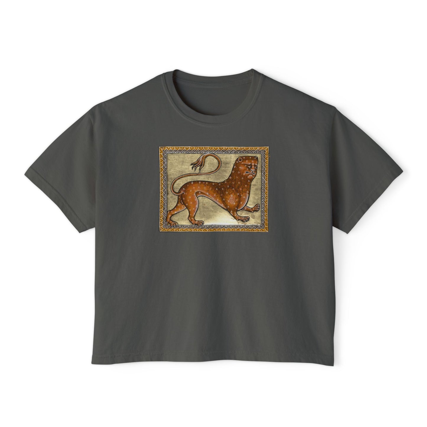 Totally a Lion Print - Boxy Tee