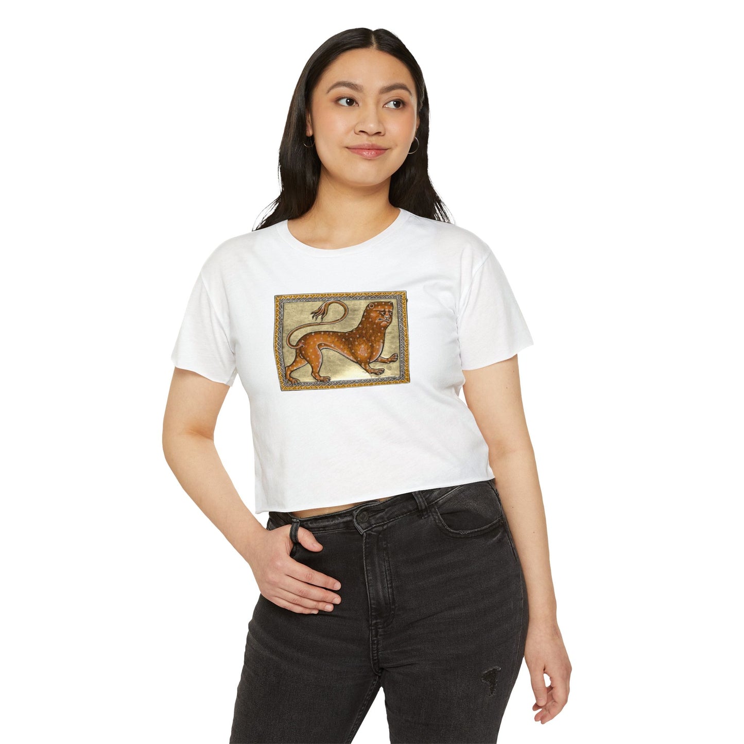 Totally a Lion Crop Top