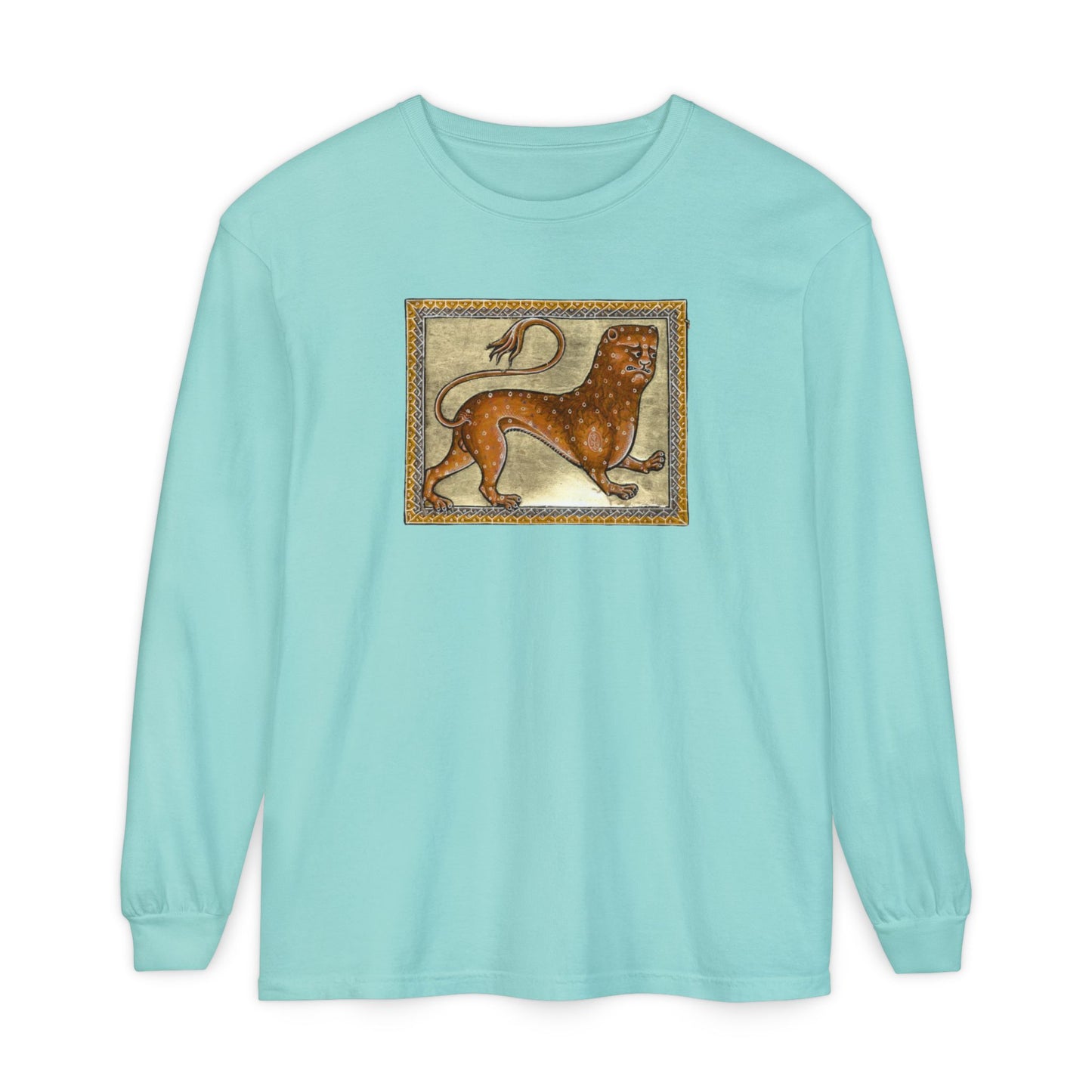 Totally a Lion Print - Cotton Long Sleeve Tee