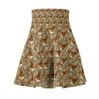 Totally a Lion Skater Skirt